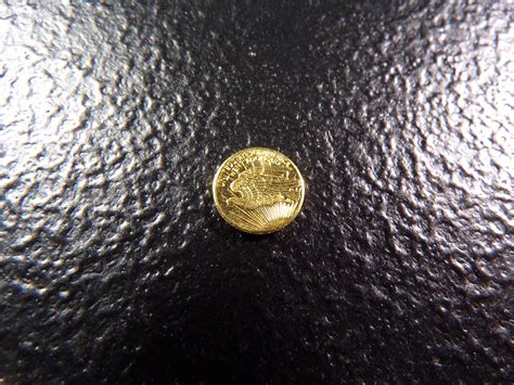 Sold Price: 22 kt GOLD *Miniature* "1908 $20 St. Gaudens Gold Double ...