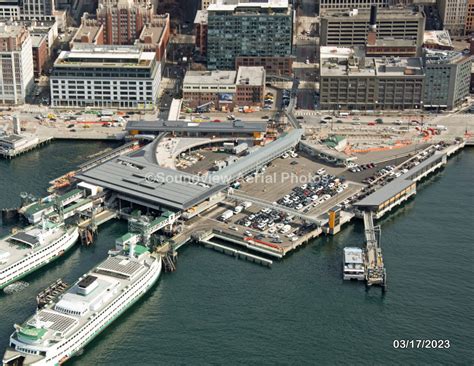Seattle’s Colman Dock Ferry Terminal – Soundview Aerial Photos