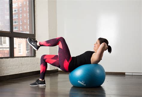 Exercises with a gymnastic ball (Fitball) - Blog about healthy eating and training