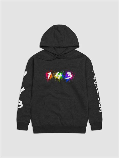 1 4 3 Hoodie | Not-So-Average-Merch
