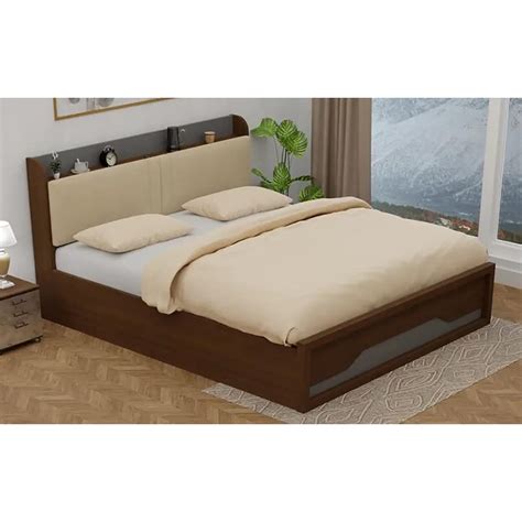 Royaloak Trento Italian King Size Bed with Hydraulic and Headboard ...