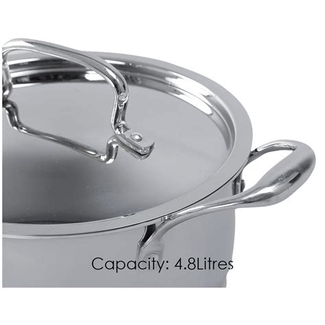 Buy WONDERCHEF Nigella 4.8L Non Stick Aluminium & Stainless steel ...