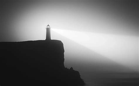 Night Mode Dark Lighthouse Glow Top Best Free Download Wallpapers For ...