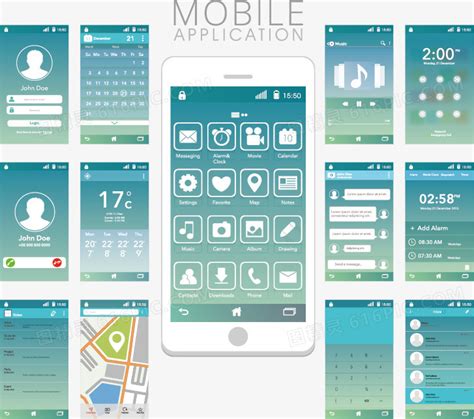 矢量APP手机图片素材免费下载 - 觅知网