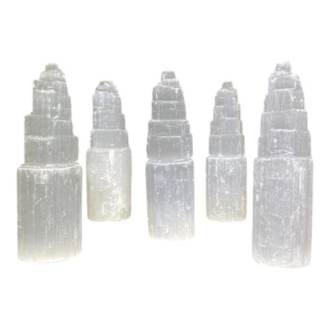 Selenite Tower – CrystalCaveIndia