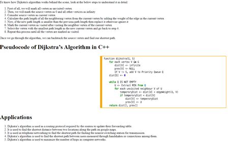 Image result for How Dijkstra Algorithm Works