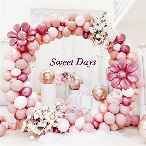Snapklik.com : Wedding Arch 8FT Round Backdrop Stand Balloon Arch Stand ...
