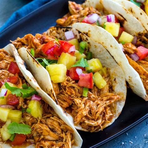 Crockpot Chicken Tacos
