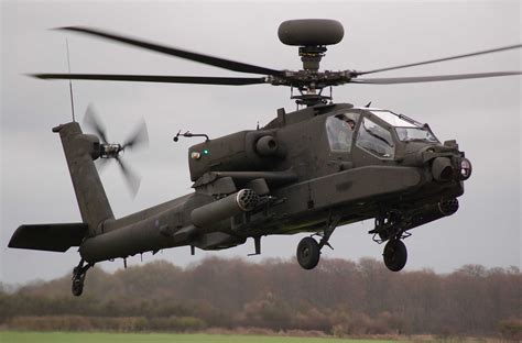 AH-64 Apache Helicopter: HD Military Power in Flight