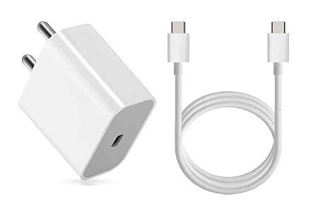 20W Fast USB C-Charger Adapter Cable Compatible for iPhone 15, 15 Plus ...