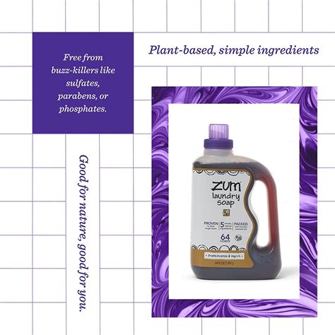 Zum Clean Laundry Soap - Frankincense and Myrrh - 64 fl oz (2 Pack ...
