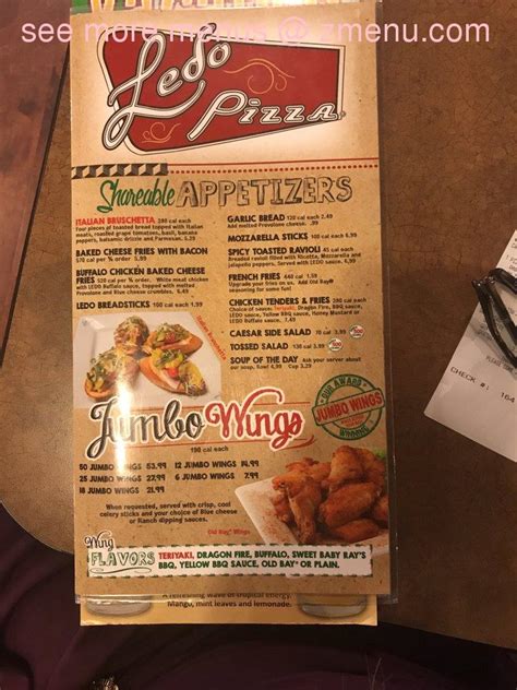 Image result for Ledo Pizza Menu