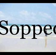 Image result for sopped