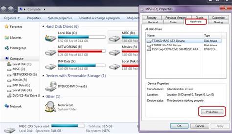 Local Disk Properties 的图像结果