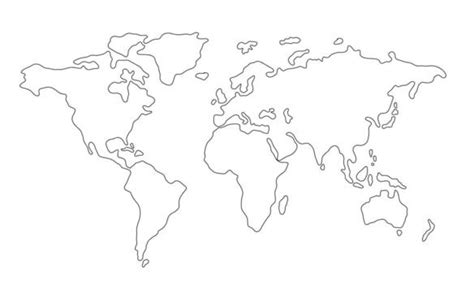 World Map Outline 的图像结果