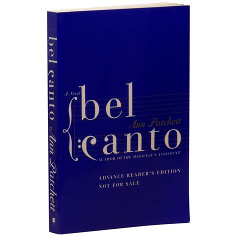 Bel Canto ARC | Ann Patchett | First Edition