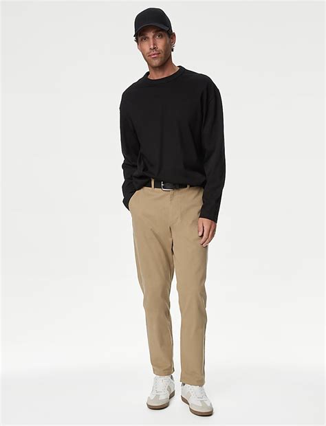 Buy Pure Cotton Long Sleeve Oversized T-Shirt at Marks & Spencer