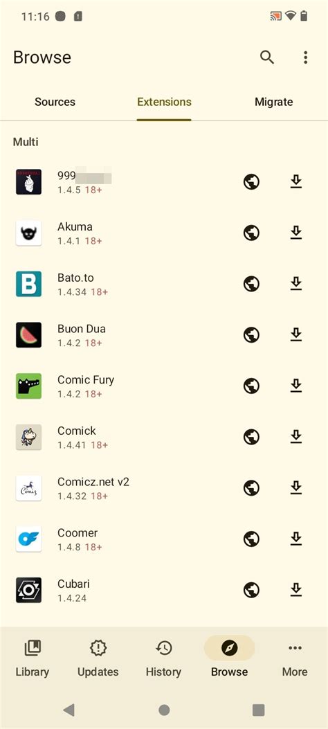 Baixar Mihon 0.19 Android - Download APK Grátis