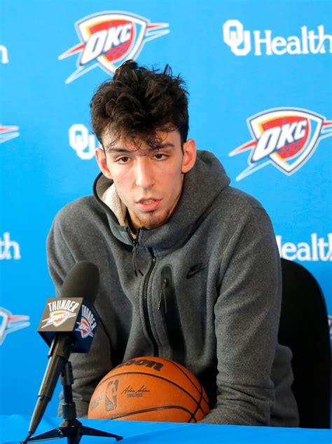 Chet Holmgren gives injury update at Thunder exit interview, says he's ...