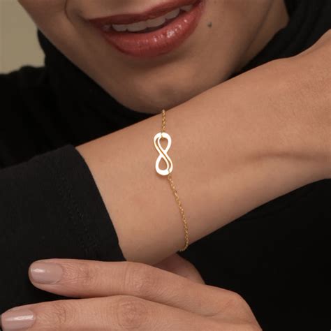 Buy Infinity Charm Bracelet- 18k Gold Plated – PALMONAS