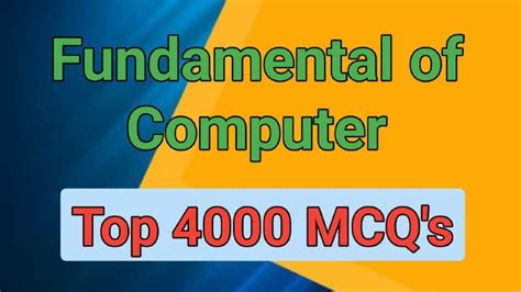 Image result for Computer MCQ PDF Download