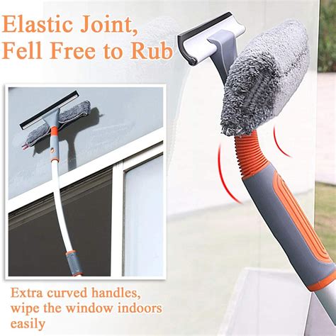 61" Window Squeegee Cleaner Extendable Aluminum Handle Car Cleaning Window Glass | eBay