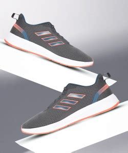 ADIDAS ADIDAS Men Grey Woven Design Ampligy Running Shoes Running Shoes ...