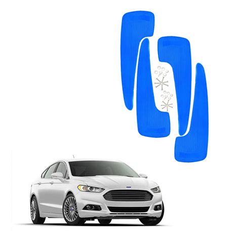 Kandid Cars Rear Fornt Mud Gard/Mud Flap for Ford Fusion (Set of 4 ...
