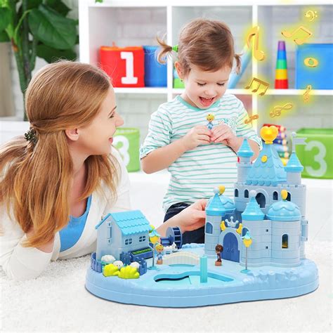 ROSEORGUN Princess Castle Toys Playset, Magnetic Control India | Ubuy