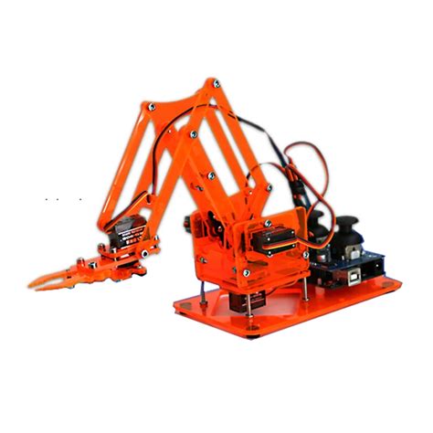 Buy DIY Colorful Mechanical Robot Arm Kit with Infrared Controller ...