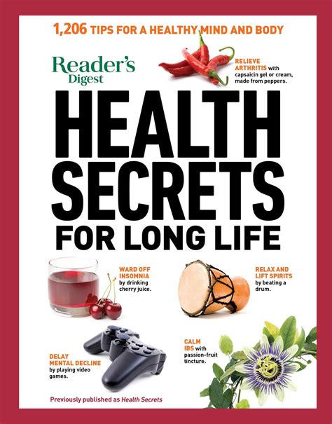 Reader's Digest Health Secrets for Long Life | Book by Reader's Digest ...