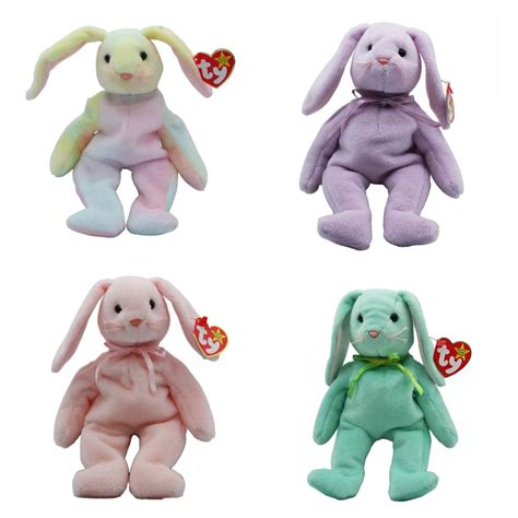 Ty Beanie Babies: Bunnies | Set of 4 | Hippity, Hoppity, Floppity ...