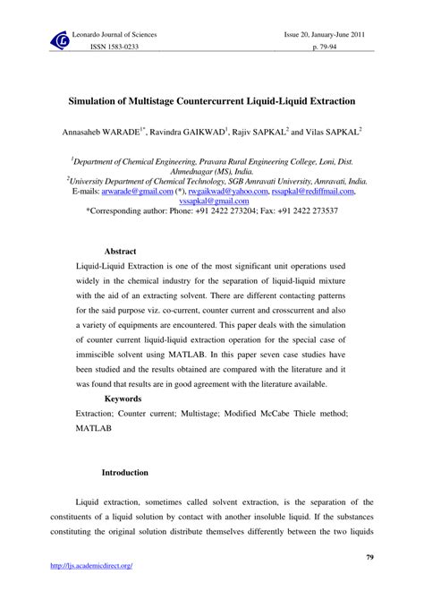 Image result for Countercurrent Liquid-Liquid Extraction