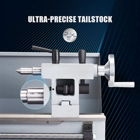 Buy CREWORKS 8x14 Mini Lathe Machine with 600W Metal Gear Brushed Motor ...