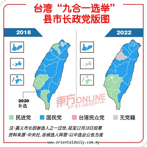 2018年台湾九合一选举结果：韩流来袭，国民两党的镇魂歌 - 知乎