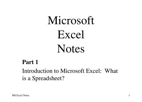 Image result for Microsoft Excel Notes