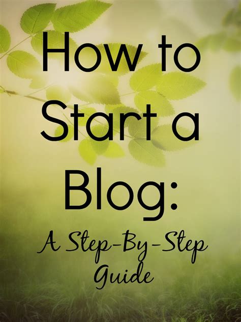 Image result for Step by Step Starting a Blog