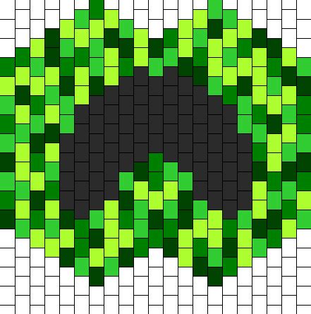 Image result for Creeper Mask Tutorial