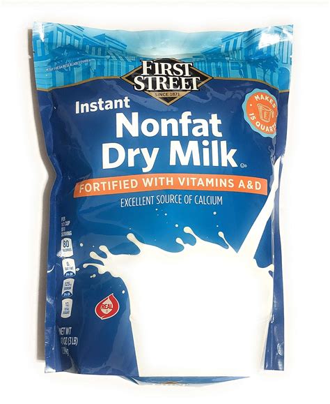 First Street Buy 48oz Non-Fat Dry Milk Powder - Pack of 1 at Ubuy India