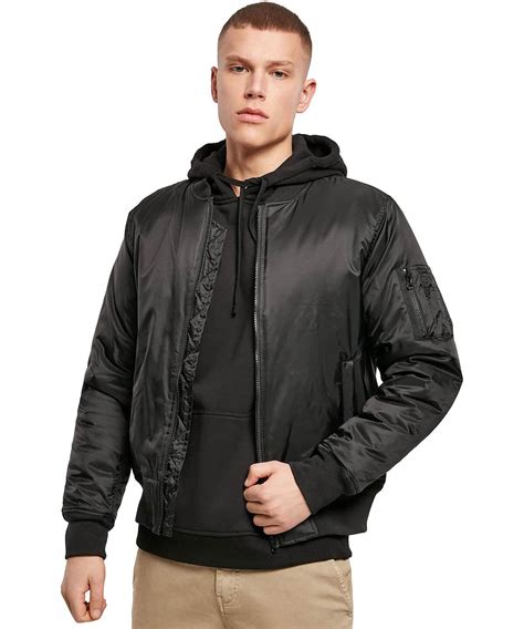Build Your Brand BY030 Male Bomber Jacket - Custom Jackets For ...