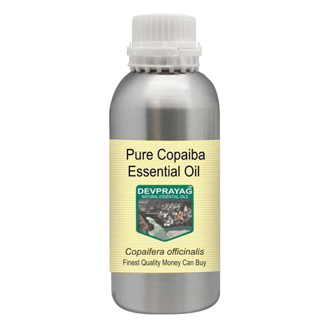 Devprayag Pure Copaiba Essential Oil (Copaifera officinalis) Steam ...