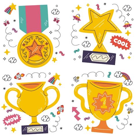 Trophy cartoon Images - Free Download on Freepik