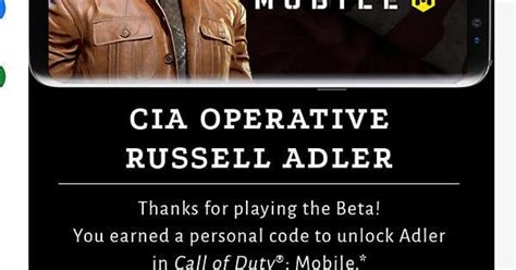 Image result for Cod Mobile Redemption Code Reward Adler