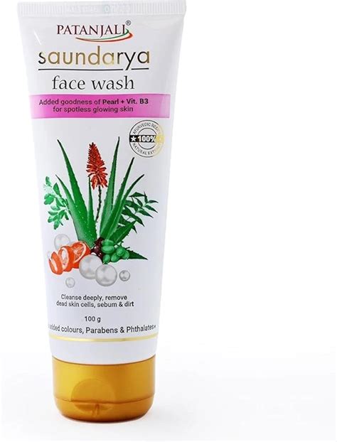 Buy PATANJALI SAUNDARYA FACE WASH 100g | DPMART