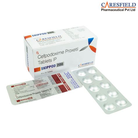 SKIPPOD-200 Tablets Caresfield Pharmaceutical Pvt. Ltd.