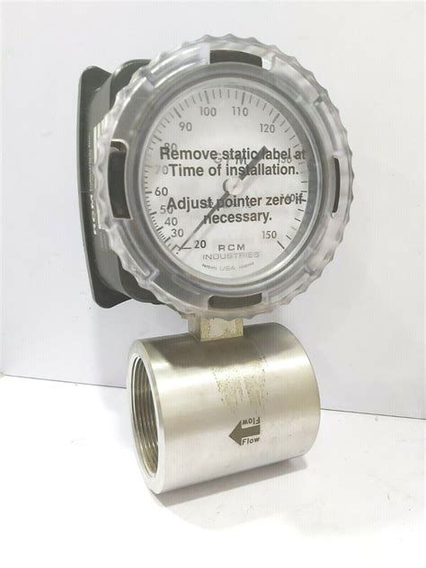 RCM 2-73-VUR-150-D RCM INDUSTRIES 273VUR150D FLOW METER – S N Marine