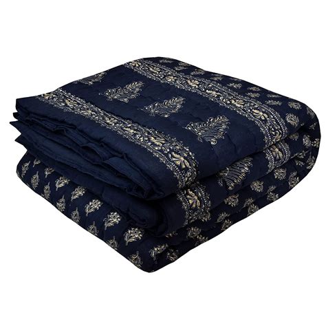 Buy AQRATE 300 TC Jaipuri Razai Double Bed Organic Cotton Jaipuri Razai ...