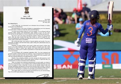 “I will treasure this forever” - Mithali Raj overwhelmed by PM Modi’s ...