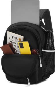 pogago B-0105-Black 25 L Laptop Backpack Black - Price in India ...