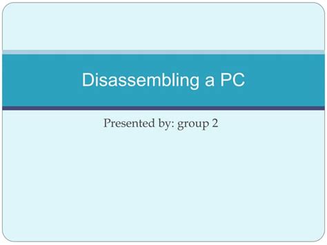 Image result for Disassembling System Unit